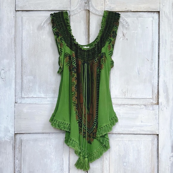 2010s It Girl sleeveless fairy top Large - Picture 2 of 6